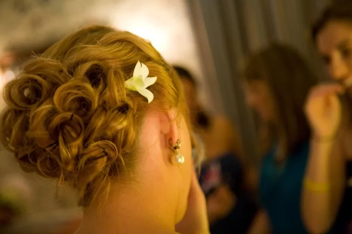 wedding hairstyle by Miracles Salon